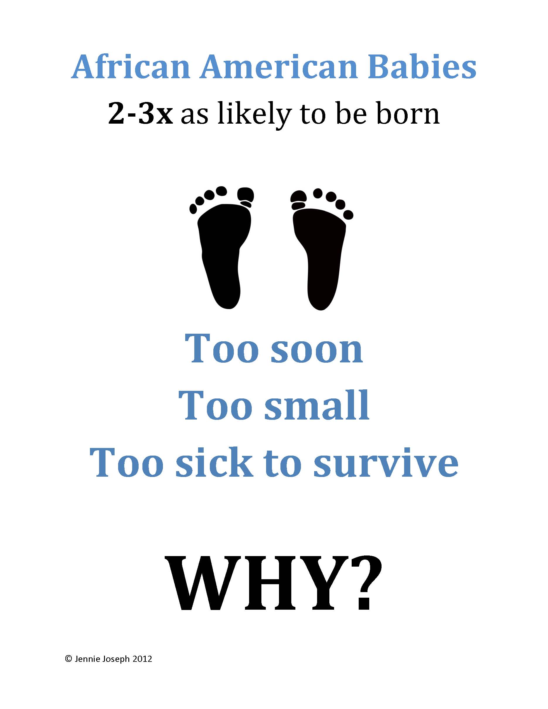 Infant Mortality Poster